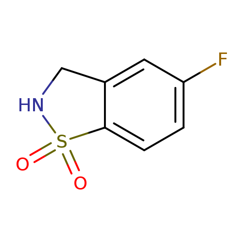 Fc1ccc2c(c1)CNS2(=O)=O