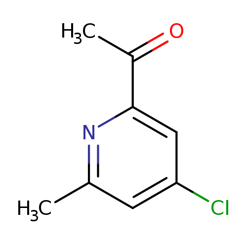 Clc1cc(C)nc(c1)C(=O)C
