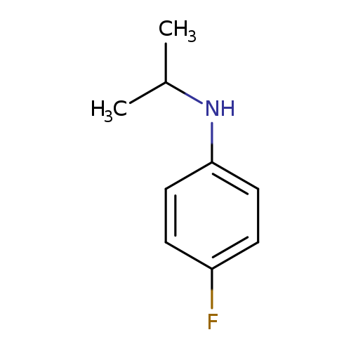 CC(Nc1ccc(cc1)F)C