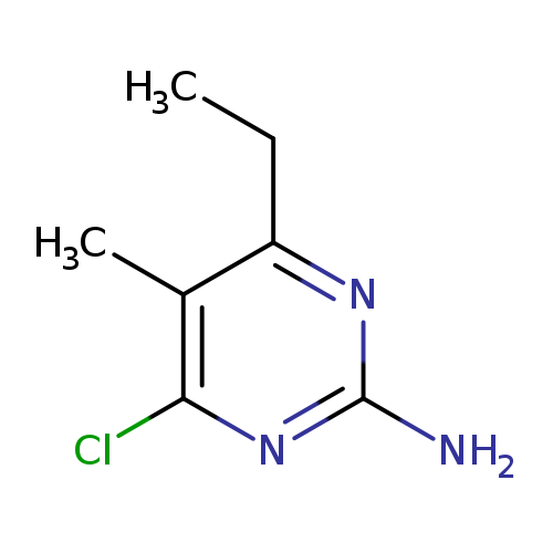 CCc1nc(N)nc(c1C)Cl