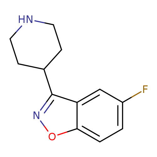 Fc1ccc2c(c1)c(no2)C1CCNCC1