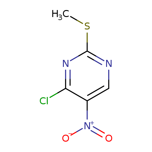 CSc1ncc(c(n1)Cl)[N+](=O)[O-]