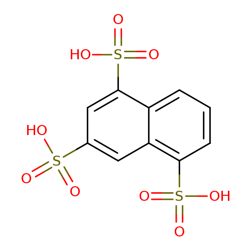 OS(=O)(=O)c1cc2c(c(c1)S(=O)(=O)O)cccc2S(=O)(=O)O