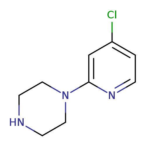 Clc1ccnc(c1)N1CCNCC1