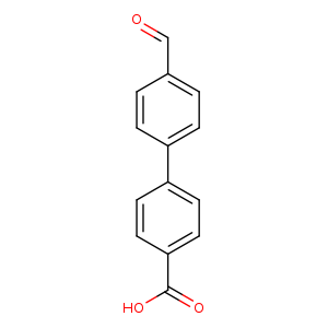 O=Cc1ccc(cc1)c1ccc(cc1)C(=O)O