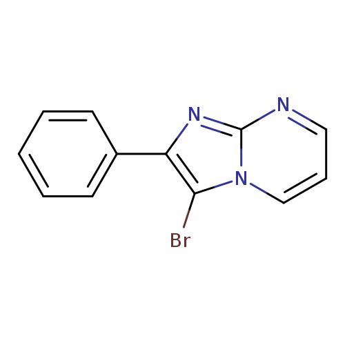 Brc1c(nc2n1cccn2)c1ccccc1