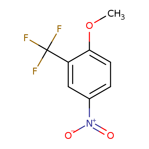 COc1ccc(cc1C(F)(F)F)[N+](=O)[O-]
