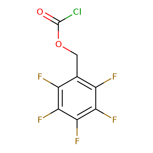 ClC(=O)OCc1c(F)c(F)c(c(c1F)F)F
