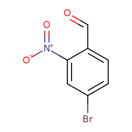 O=Cc1ccc(cc1N(=O)=O)Br