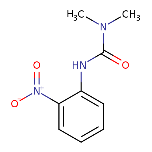 O=C(N(C)C)Nc1ccccc1[N+](=O)[O-]