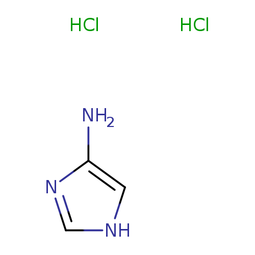 Nc1nc[nH]c1.Cl.Cl