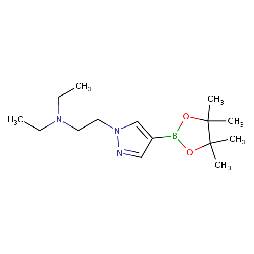 CCN(CCn1ncc(c1)B1OC(C(O1)(C)C)(C)C)CC