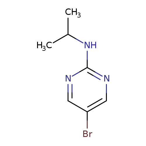 CC(Nc1ncc(cn1)Br)C