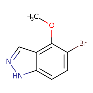 COc1c(Br)ccc2c1cn[nH]2
