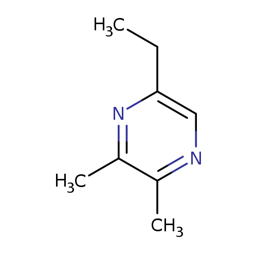 CCc1cnc(c(n1)C)C