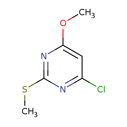 COc1cc(Cl)nc(n1)SC