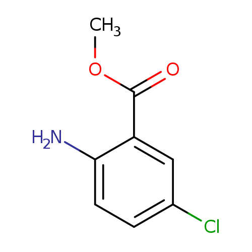 COC(=O)c1cc(Cl)ccc1N