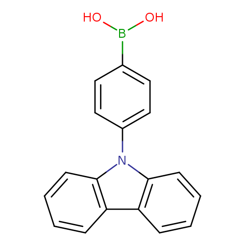 OB(c1ccc(cc1)n1c2ccccc2c2c1cccc2)O