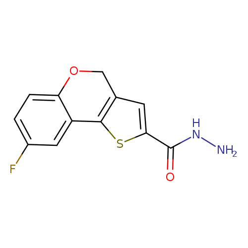 NNC(=O)c1cc2c(s1)c1cc(F)ccc1OC2