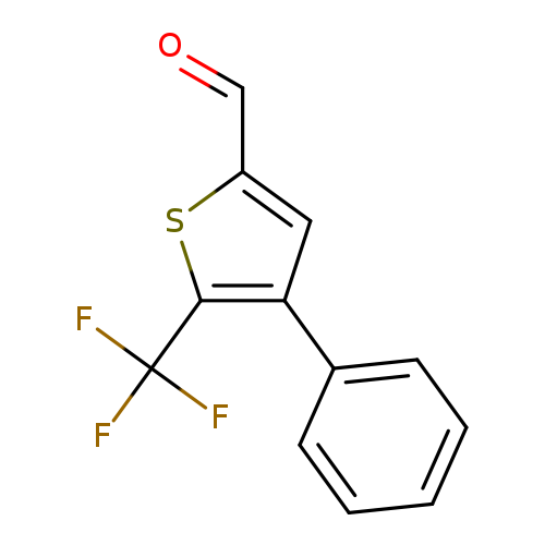 O=Cc1sc(c(c1)c1ccccc1)C(F)(F)F