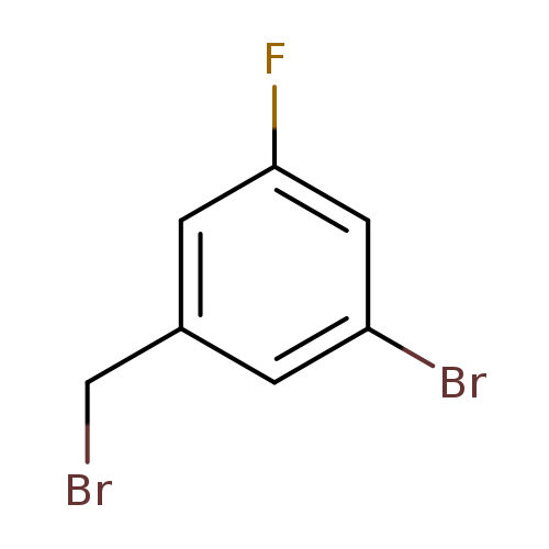 BrCc1cc(F)cc(c1)Br