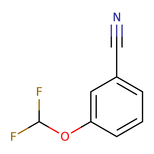 N#Cc1cccc(c1)OC(F)F