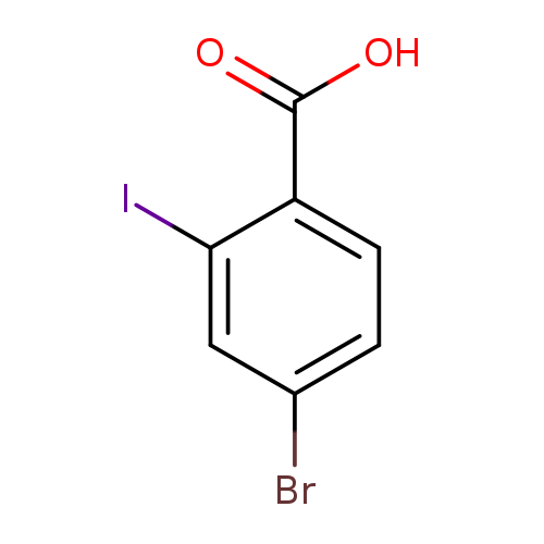 Brc1ccc(c(c1)I)C(=O)O