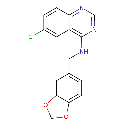 Clc1ccc2c(c1)c(ncn2)NCc1ccc2c(c1)OCO2