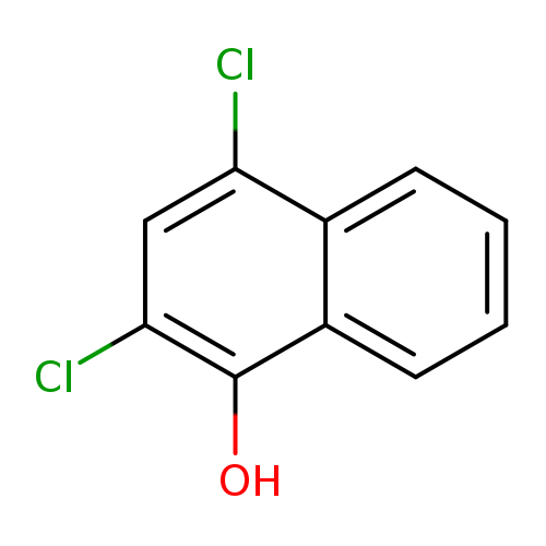 Clc1cc(Cl)c2c(c1O)cccc2