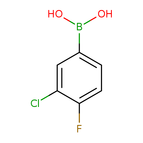 OB(c1ccc(c(c1)Cl)F)O