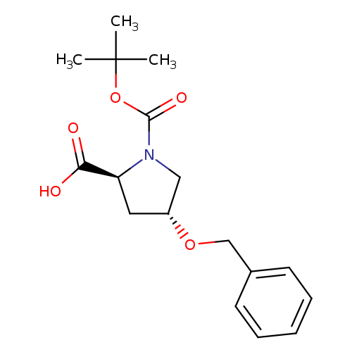 O=C(N1C[C@@H](C[C@H]1C(=O)O)OCc1ccccc1)OC(C)(C)C