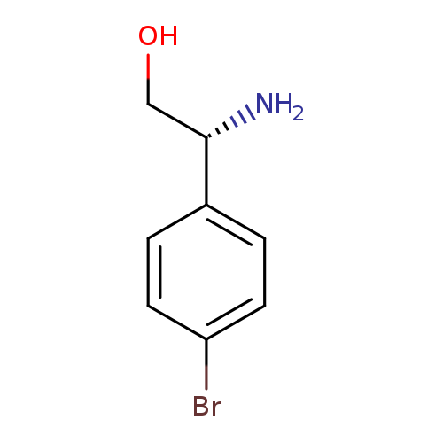 OC[C@@H](c1ccc(cc1)Br)N
