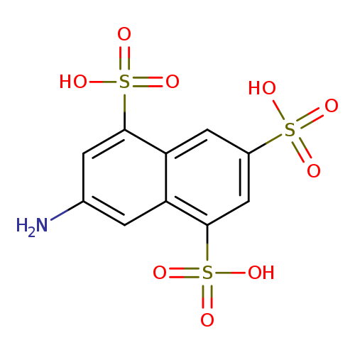 Nc1cc2c(c(c1)S(=O)(=O)O)cc(cc2S(=O)(=O)O)S(=O)(=O)O