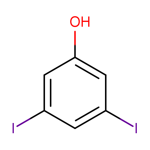 Oc1cc(I)cc(c1)I