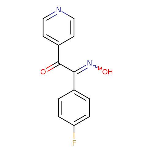 ON=C(C(=O)c1ccncc1)c1ccc(cc1)F