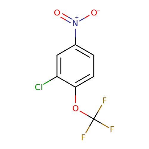 Clc1cc(ccc1OC(F)(F)F)[N+](=O)[O-]