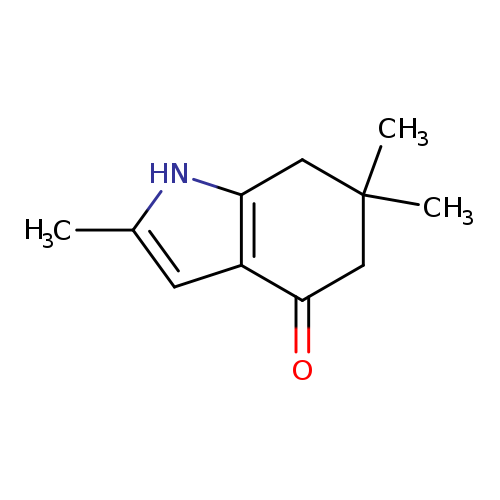 O=C1CC(C)(C)Cc2c1cc([nH]2)C