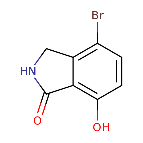 O=C1NCc2c1c(O)ccc2Br