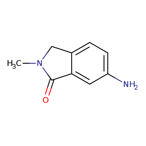 Nc1ccc2c(c1)C(=O)N(C2)C