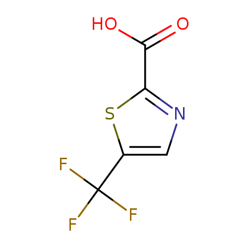 OC(=O)c1ncc(s1)C(F)(F)F