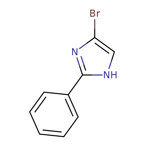 Brc1c[nH]c(n1)c1ccccc1