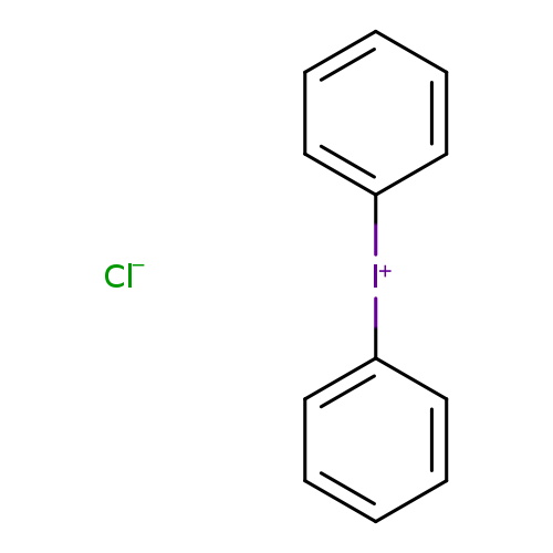 c1ccc(cc1)[I+]c1ccccc1.[Cl-]