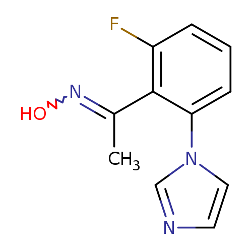 ON=C(c1c(F)cccc1n1cncc1)C