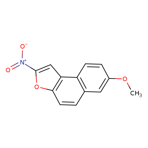 COc1ccc2c(c1)ccc1c2cc(o1)[N+](=O)[O-]