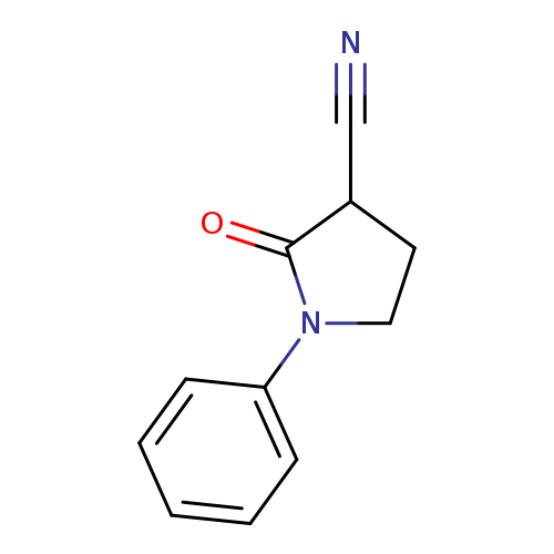 N#CC1CCN(C1=O)c1ccccc1