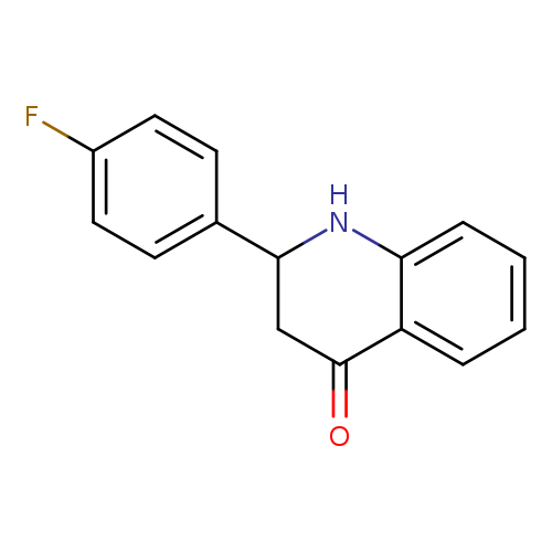 Fc1ccc(cc1)C1CC(=O)c2c(N1)cccc2