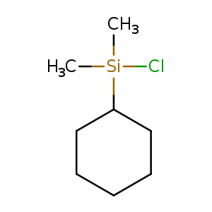 C[Si](C1CCCCC1)(Cl)C