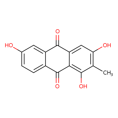 Oc1ccc2c(c1)C(=O)c1c(C2=O)c(O)c(c(c1)O)C