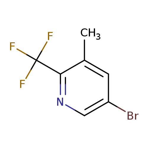 Brc1cnc(c(c1)C)C(F)(F)F