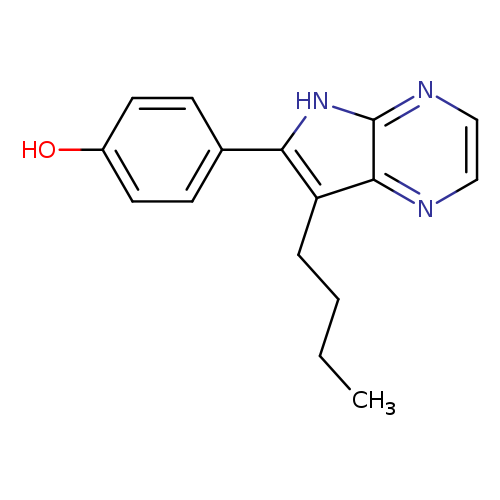 CCCCc1c([nH]c2c1nccn2)c1ccc(cc1)O